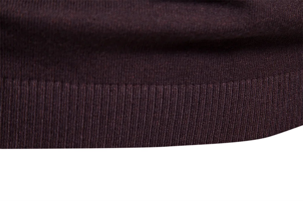 2021 New Winter Thickness Pullover Men O-neck Solid Color Long Sleeve Warm Slim Sweaters Men Men's Sweater Pull Male Clothing